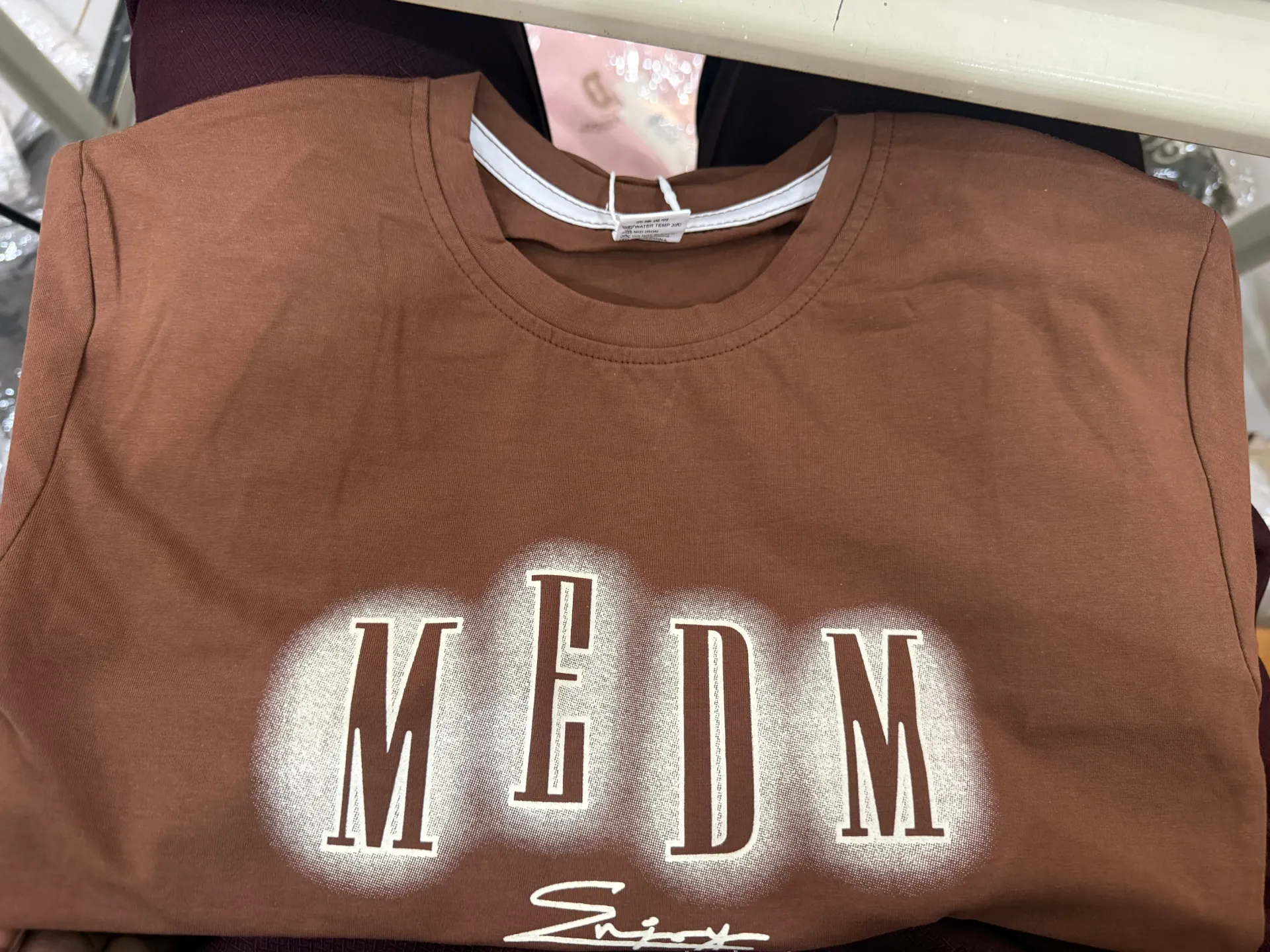 Tee-shirt Marron